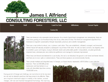 Tablet Screenshot of alfriendforesters.com